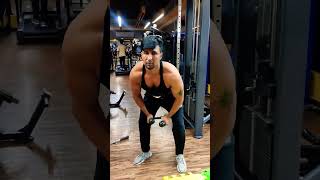 Rope front raise  tajsupergym motivation gymworkout [upl. by Noramac]