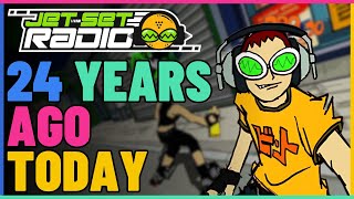 Jet Set Radio Released On This Day 24 Years Ago In 2000 [upl. by Esirehc]