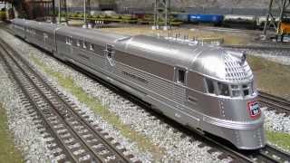 Lionel Burlington Mark Twain Zephyr [upl. by Nodyroc]