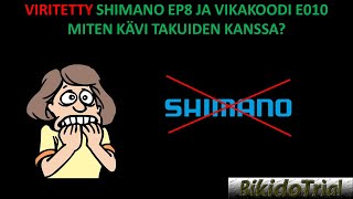 Viritetty Shimano EP8 meni rikki miten kävi takuiden kanssa [upl. by Calvinna]