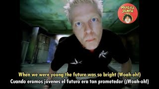 The Offspring  The kids arent alrightSub Español  Lyrics [upl. by Aihtennek54]