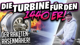 JP Performance  Die Turbine für den 1440er  Rasenmäher mit Düsenantrieb [upl. by Fevre]