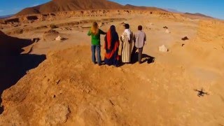 Bivouac désert Maroc  Camp Akka Nait Sidi Tissint Tata  vidéo drone sud Maroc [upl. by Jemmy]