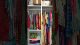 Wardrobe Organisation Ideas  Declutter  Closet Organisation  Ethnic Cloths Organisation [upl. by Prestige]