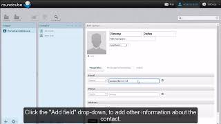 Roundcube  Manage Address Book [upl. by Nawrocki]