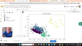 Using KMeans and PCA do Patient Segmentation on Cancer Data and visualize with Matplotlib and more [upl. by Htedirem221]