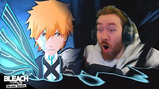 KLAB COOKED NEW QUINCY ICHIGO TENSA ZANGETSU amp ISSHIN GAMEPLAY REACTION Bleach Brave Souls [upl. by Assenov69]