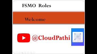 FSMO Roles  Active directory  Windows server admin CloudPathi [upl. by Droffig]