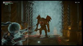 How to cheese Maneater  Tower of Latria 32 boss  Demons Souls [upl. by Yecnay]