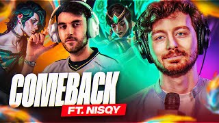 LE  GROS COMEBACK DE LA SAISON Ft Nisqy le CAFARD 1HP NEXUS [upl. by Naegem]