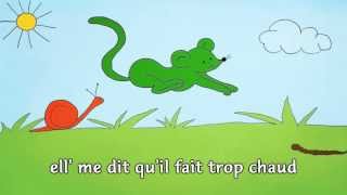 « Une souris verte » Version playback instrumental  Mister Toony [upl. by Ailahk793]