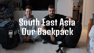 Whats in our bag  3 Months backpacking in South East Asia NL [upl. by Lener]