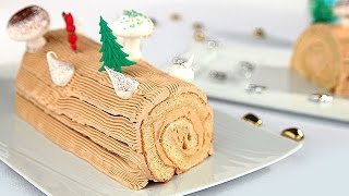 Recette de la Buche de Noël traditionnelle [upl. by Taite134]