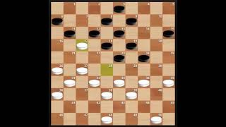 Draughts Strategy 09  31  27 Opening  How to play International Draughts [upl. by Ingamar397]