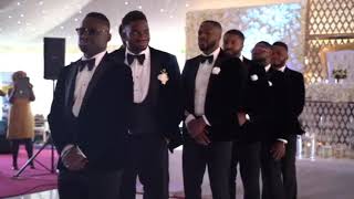 NIGERIAN GROOMSMEN WEDDING Dance Routine [upl. by Ayocat]