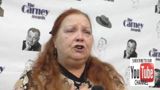 Conchata Ferrell talks about her best fan reaction she has ever had at the 2nd Annual Carney Awards [upl. by Larina704]