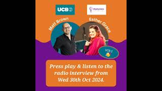 UCB 2  Radio interview Esther  301024 [upl. by Swarts]