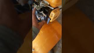 desmontando o carburador do Motocultivador Tratorito motor estacionario 7hp gasolina pt1 [upl. by Shien]