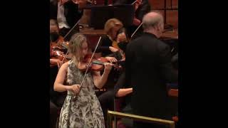 Hilary Hahn plays Brahms Violin Concerto [upl. by Scammon]