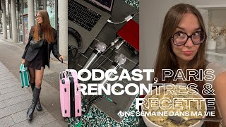 JENREGISTRE MON PODCAST  une semaine dans ma vie [upl. by Antrim939]