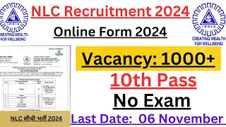 NLC Apprentice 2024 Apply Online Form Fill Up NLC India Limited Recruitment 2024 Notification Pdf [upl. by Belda72]