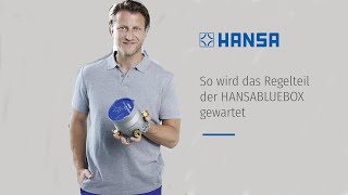 HANSABLUEBOX  So wird das Regelteil gewartet [upl. by Harbot]