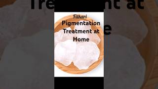 Fitkari for skin whitening pigmentation treatment with alum short video  viral short [upl. by Sweyn]