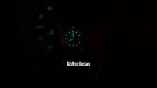 Rolex Submariner Lume on a dark plane flying across the US rolex luxury [upl. by Anaitsirc360]