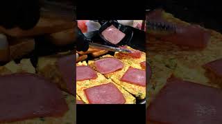 Myeongdong street Ham amp Cheese toast master  Korean street food [upl. by Gillian]