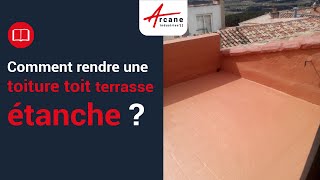 Comment faire une étanchéité toiture terrasse   Tuto complet [upl. by Ecnedac]