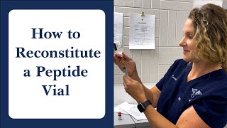 Walking a Newbie through reconstituting Tirzepatide and Semaglutide [upl. by Benedetto]