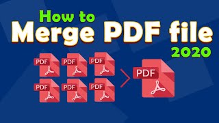 How to merge PDF File With Adobe Acrobat XI Pro [upl. by Veradia]