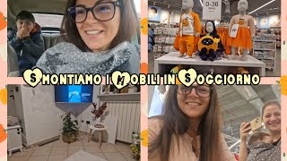 Smontiamo i mobili in soggiornoAndiamo da Primark con CugArriva il topolino [upl. by Jacklyn]