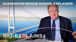 Engineer Explains How the World’s Longest Suspension Bridge Will Be Built  WSJ [upl. by Kitty]