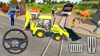 JCB 3DX BACKHOE LOADER AND TRACTOR DRIVING LIVE STREAM [upl. by Namzzaj186]