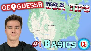 United States GeoGuessr Tips  Episode 1 The Basics [upl. by Kahn]