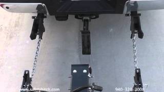 Auto Alignment Hooking up your trailer is easier with Automated Safety Hitch [upl. by Greene637]