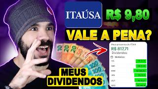 ITAÚSA Vale a pena 💲Maior pagadora de dividendos de Julho [upl. by Iahcedrom]