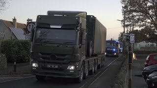 Nuclear convoy passes through an English village [upl. by Jermyn]