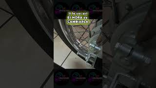 La alerta para CAMBIAR tus FRENOS de MOTO motorcycle moto biker motovlog [upl. by Braun]