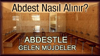 Abdestle ilgili ilk defa duyacağınız müjdeler  Abdest Nasıl Alınır [upl. by Yelnek43]