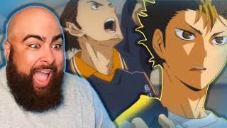 ENTER NISHINOYA AND ASAHI  Haikyuu Episode 8 Reaction [upl. by Crin]