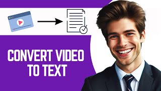 How To Convert Video To Text [upl. by Aicenra678]