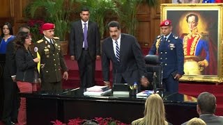 Les USA essaient de quotdétruirequot lOPEP accuse le président Maduro [upl. by Skvorak]