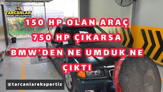 BMW’DEN Bİ CANAVAR ÇIKTI 150HP OLAN ARAÇ 750 HP ÇIKTI 😀 [upl. by Adnael199]