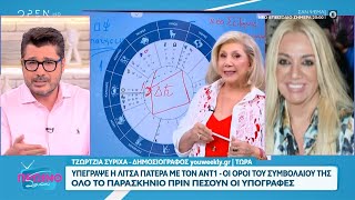 ΛΚωνσταντάρας Κανείς δεν ενδιαφέρεται να δει σ’ ένα πρωινό πως μαγειρεύουν ή τα ζώδια  OPEN TV [upl. by Larson]