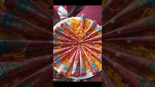 mehndi thaal decoration ideas at home viral trending youtoubshort fashion music [upl. by Jamima]