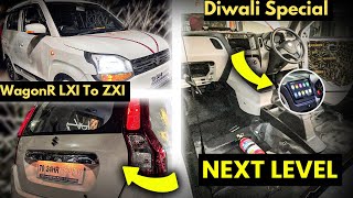 Best WagonR Modification in Delhi  Rothak से आई WagonR LXI To ZXI  MGP Accessories  Cheap amp Best [upl. by Eirrem]