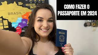 COMO TIRAR O PASSAPORTE EM 2024  Passo a Passo Completo  Documentos Valores [upl. by Clifton]