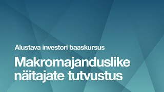 LHV seminar quotMakromajanduslike näitajate tutvustusquot [upl. by Gerhan]